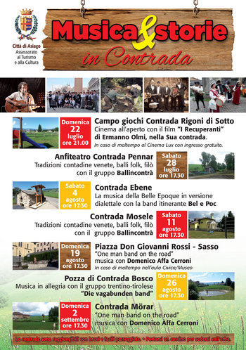 musica e storie in contrada ad asiago 2018